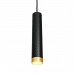 Подвесной светильник WOLTA WSL-GU10/P10BG IP20 под лампу GU10 Чёрный/золото CELLA D55x280 1/20