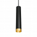 Подвесной светильник WOLTA WSL-GU10/P10BG IP20 под лампу GU10 Чёрный/золото CELLA D55x280 1/20