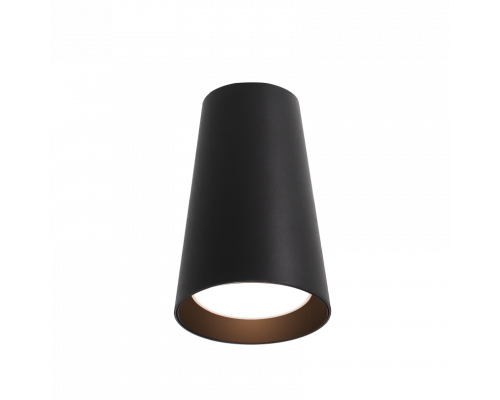 Накладной светильник WOLTA WSL-GU10/11BL IP20 под лампу GU10 Чёрный CONO D70x110 1/50