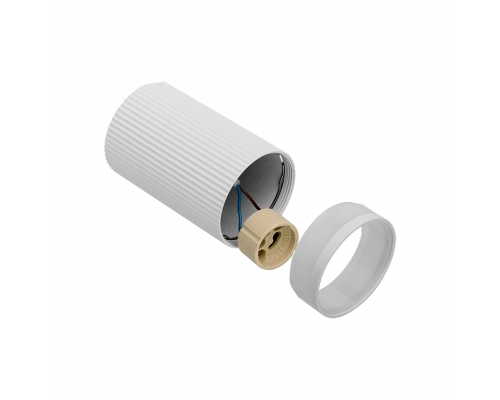 Накладной светильник WOLTA WSL-GU10/03W под лампу GU10 IP20 Белый CORALLO D55x100 1/50
