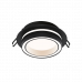 Встраиваемый cветильник WOLTA WDL-GX53/06BL-R IP20 под лампу GX53 круглый Чёрный LUCE D105x35 1/50