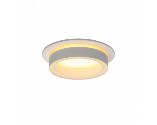Встраиваемый cветильник WOLTA WDL-GX53/06W-R IP20 под лампу GX53 круглый Белый LUCE D105x35 1/50