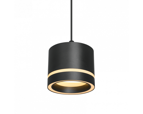 Подвесной cветильник WOLTA WSL-GX53/P06BL IP20 под лампу GX53 Чёрный LUCE D83x60 1/30