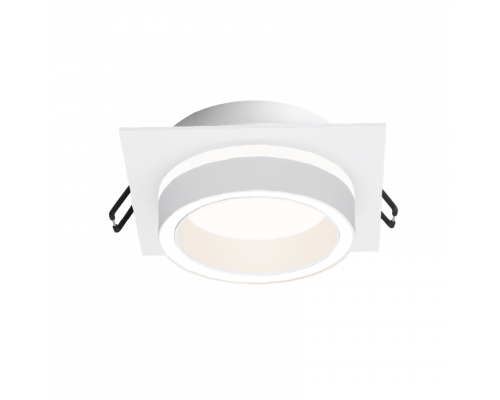 Встраиваемый cветильник WOLTA WDL-GX53/06W-S IP20 под лампу GX53 квадратный Белый LUCE 105x105x35 1/50