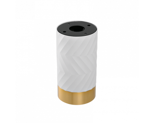 Накладной светильник WOLTA WSL-GU10/09WG IP20 под лампу GU10 Белый/золото LINEA D55x100 1/100