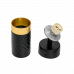Накладной светильник WOLTA WSL-GU10/S09BG IP20 под лампу GU10 Чёрный/золото LINEA D60x170 1/50