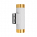 Накладной светильник WOLTA WSL-GU10/W09WG IP20 под лампу GU10 Белый/золото LINEA D55x170 1/30