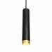 Подвесной светильник WOLTA WSL-GU10/P09BG IP20 под лампу GU10 Чёрный/золото LINEA D55x280 1/20