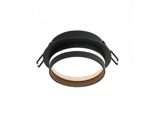 Встраиваемый cветильник WOLTA WDL-GX53/01BL IP20 под лампу GX53 Чёрный MODERNO D103x48 1/50