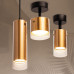 Накладной светильник WOLTA WSL-GX53/S07G IP20 под лампу GX53 Золото ORO D87x155 1/50