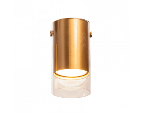 Накладной светильник WOLTA WSL-GU10/07G IP20 под лампу GU10 Золото ORO D57x110 1/100