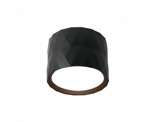 Накладной cветильник WOLTA WSL-GX53/03BL IP20 под лампу GX53 Чёрный STELLA D84x60 1/50