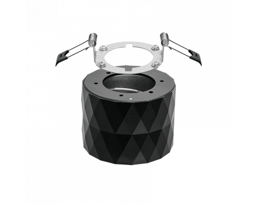 Накладной cветильник WOLTA WSL-GX53/03BL IP20 под лампу GX53 Чёрный STELLA D84x60 1/50