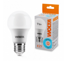 Светодиодная лампа WOLTA 25W55BL7E27 "Груша" A55 7Вт 560лм 6500К Е27 1/50
