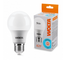 Светодиодная лампа WOLTA 25W60BL9E27 "Груша" A60 9Вт 800лм 6500К Е27 1/50
