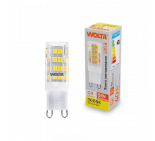 Светодиодная лампа WOLTA WSTD-JCD-5W3KG9-C (керамика) "Капсульная" JCD 5Вт 460лм 3000K G9 1/10/100/1000