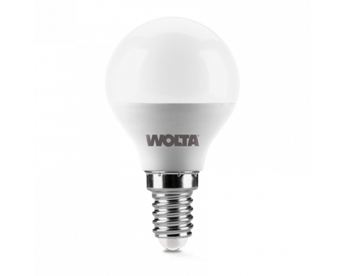 Светодиодная лампа WOLTA 25W45GL7.5E14 "Шар" G45 7.5Вт 625лм 6500К Е14 1/50