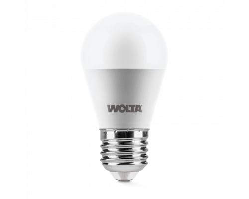 Светодиодная лампа WOLTA 25W45GL10E27 "Шар" G45 10Вт 825лм 6500К Е27 1/50