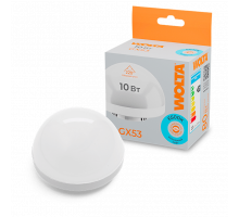 Светодиодная лампа WOLTA WSTD-GX-10W6KGX53-H "Таблетка" R75 купол 10Вт 825лм 6500К GX53 1/10/100
