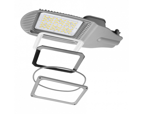 Уличный светодиодный светильник STL-100W01 100Вт IP65 12000 лм 4000К 538x264x68 мм 1/1