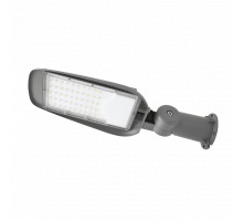 Уличный светодиодный светильник WOLTA STL-40W/05 40Вт 5700К IP65 4000лм с поворотным кронштейном серый 490х180х88 1/1