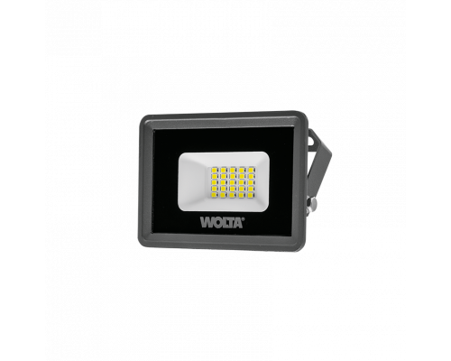 Светодиодный прожектор WOLTA WFL-20W/06 20Вт 5700К IP65 1800лм серый 108x104/76x26 1/60