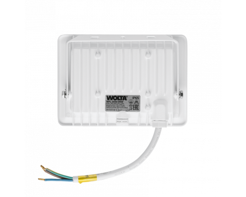 Светодиодный прожектор WOLTA WFL-30W/06W 30Вт 5700К IP65 2700лм белый 143х130/101x26 1/40