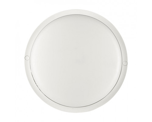 Светодиодный светильник WOLTA LCL04-12W-R41-4K-SBA 12Вт 4000К IP65 1140лм круг с датчиком акус. с дежурным режимом 155x52мм 1/40