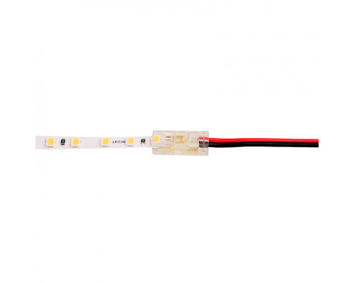 Коннектор WOLTA WLS-2PIN-5MM-MONO-1 выводной для одноцветной SMD ленты шириной 5мм, провод 10см. Цена за 1 шт., мин. кратность 3 шт.
