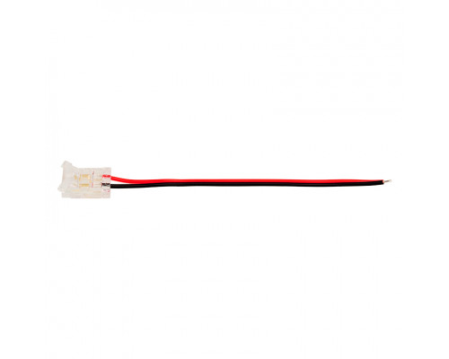Коннектор WOLTA WLS-2PIN-10MM-MONO-1 выводной для одноцветной SMD ленты шириной 10мм, провод 10см. Цена за 1 шт., мин. кратность 3 шт.