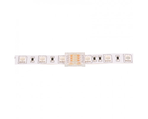 Коннектор WOLTA WLS-4PIN-RGB-10MM-I последовательный для ленты SMD RGB шириной 10мм. Цена за 1 шт., мин. кратность 3 шт.