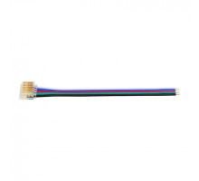 Коннектор WOLTA WLS-5PIN-RGBW-12MM-1 выводной для ленты SMD RGBW шириной 12мм, провод 10см. Цена за 1 шт., мин. кратность 3 шт.