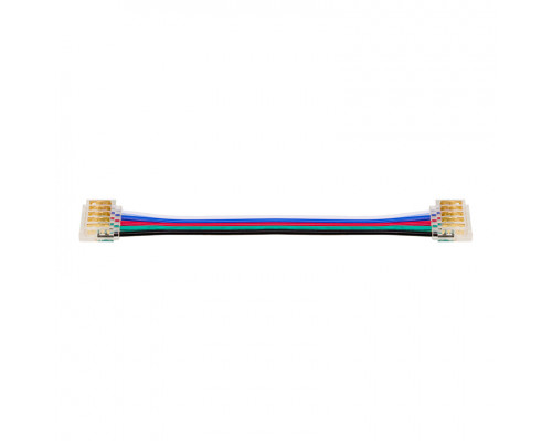 Коннектор WOLTA WLS-5PIN-RGBW-12MM-2 выводной/последовательный для ленты SMD RGBW шириной 12мм, провод 10см. Цена за 1 шт., мин. кратность 3 шт.