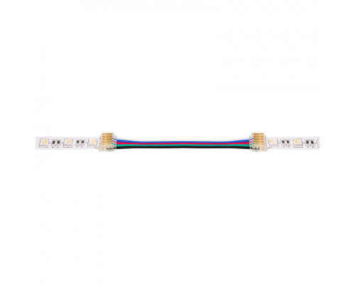 Коннектор WOLTA WLS-5PIN-RGBW-12MM-2 выводной/последовательный для ленты SMD RGBW шириной 12мм, провод 10см. Цена за 1 шт., мин. кратность 3 шт.