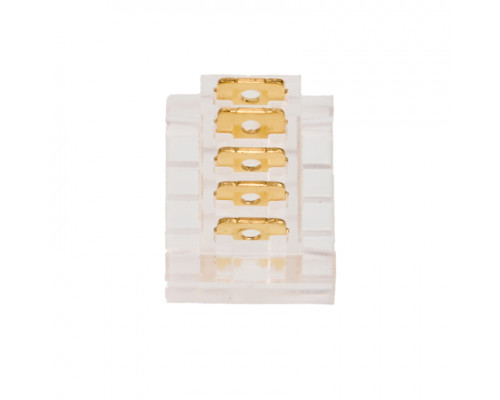 Коннектор WOLTA WLS-5PIN-RGBW-12MM-I последовательный для ленты SMD RGBW шириной 12мм. Цена за 1 шт., мин. кратность 3 шт.