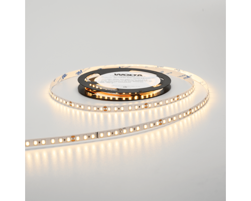 Светодиодная лента WOLTA WLS2835-12W/3000/24H120-01 SMD2835 12Вт 3000К 24В IP20 1600лм/м 120led/м 8мм