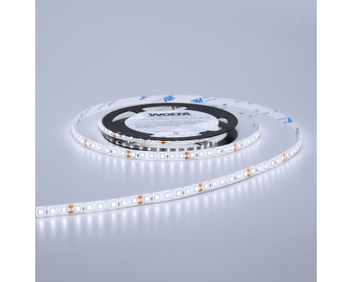 Светодиодная лента WOLTA WLS2835-12W/6500/24S120-01 SMD2835 12Вт 6500К 24В IP65 1600лм/м 120led/м 8мм