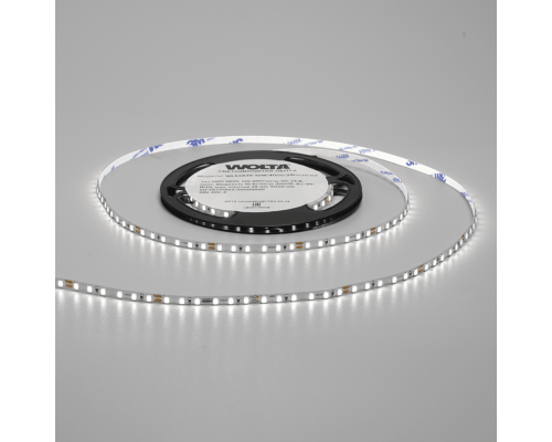Светодиодная лента WOLTA WLS2835-10W/4000/24H120-03 SMD2835 10Вт 4000К 24В IP20 1300лм/м 120led/м узкая 5 мм