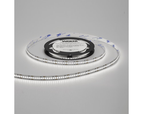 Светодиодная лента WOLTA WLS2835-24W/4000/24H240-01 SMD2835 24Вт 4000К 24В IP20 3200лм/м 240led/м 10мм
