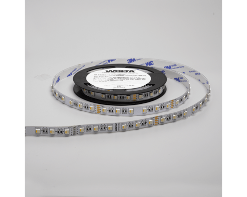 Светодиодная лента WOLTA WLS5050-14,4W/RGBW-6500/24H60-01 SMD5050 14,4Вт RGB-W 6500K 24В IP20 910лм/м 60led/м 12мм