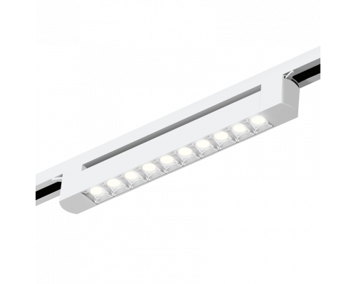 Трековый светодиодный светильник WOLTA WTL-20W/04W 20Вт 4000К 1800лм IP40 поворотный белый 330х33х60 1/25