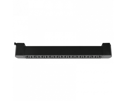 Трековый светодиодный светильник WOLTA WTL-20W/04B 20Вт 4000К 1800лм IP40 поворотный черный 330х33х60 1/25