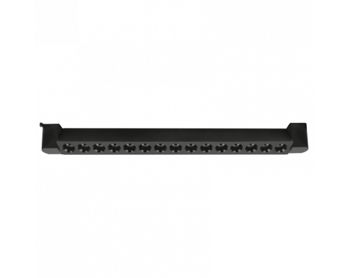 Трековый светодиодный светильник WOLTA WTL-30W/04B 30Вт 4000К 2700лм IP40 поворотный черный 465х33х60 1/25