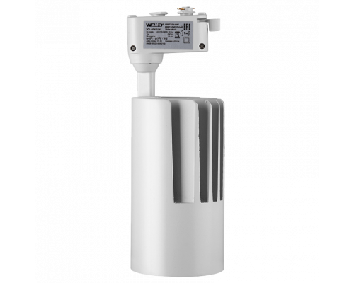Трековый светодиодный светильник WOLTA WTL-50W/01W 50Вт 4000К 3700лм IP40 белый 86х158х238 1/40