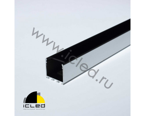 316BLACK Алюминиевый профиль 2000*20*25 с черным стеклом