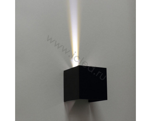 Бра B1002 3W*2 3000K black body Outside IP65