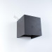 Бра B1002 3W*2 3000K black body Outside IP65