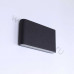 Бра outdoor lamp 2*6w 3000K COB black housing