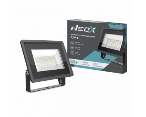 Прожектор светодиодный ДДО-8 30Вт 230В 6500К 3150Лм 105Лм/Вт IP65 NEOX