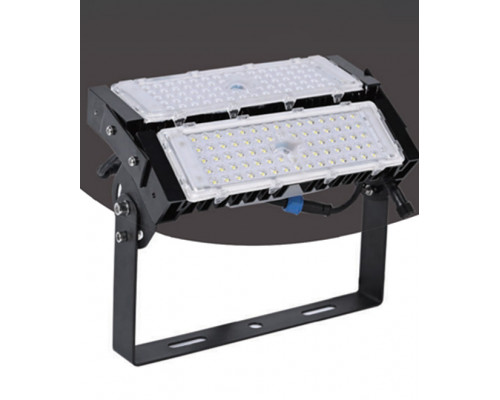 Наборный светодиодный модуль, 100W, 6400К, уг.90°, IP65, черный